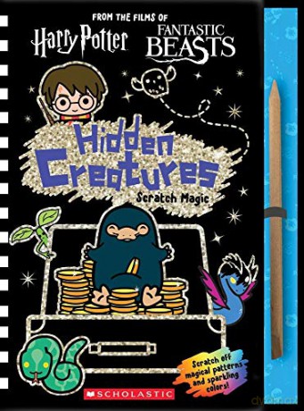 Wizarding World: Hidden Creatures Scratch Magic - Scholastic [KSIĄŻKA]