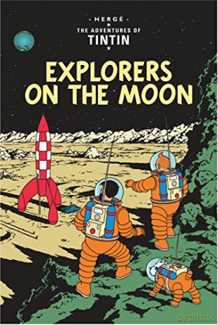 Explorers on the Moon - Hergé [KSIĄŻKA]