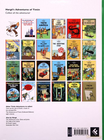 Explorers on the Moon The Adventures of Tintin - Hergé [KSIĄŻKA]