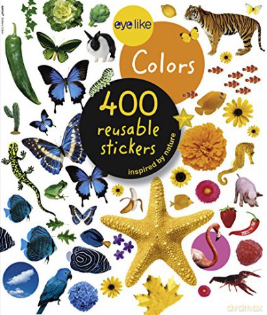 Eyelike Stickers: Colors [KSIĄŻKA]