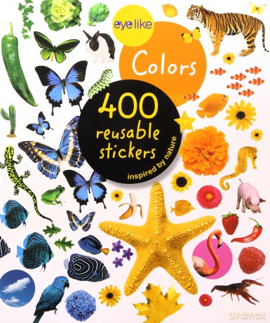 Eyelike Stickers: Colors [KSIĄŻKA]