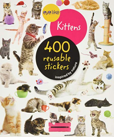 Eyelike Stickers: Kittens [KSIĄŻKA]