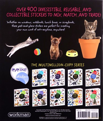 Eyelike Stickers: Kittens [KSIĄŻKA]