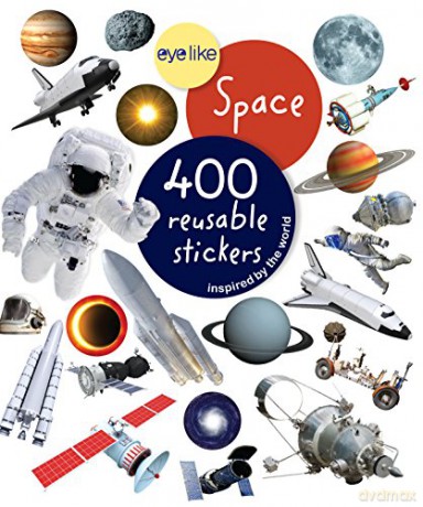 Eyelike Stickers: Space [KSIĄŻKA]