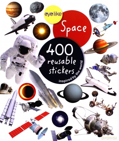 Eyelike Stickers: Space [KSIĄŻKA]