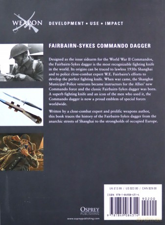 Fairbairn-Sykes Commando Dagger: 7 Weapon - Leroy Thompson [KSIĄŻKA]