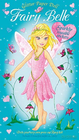 Fairy Belle Glitter Paper Dolls - Sophie Giles [KSIĄŻKA]
