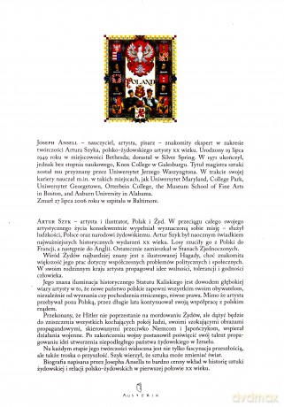 Artur Szyk Artysta Żyd Polak (twarda) - Joseph Ansell [KSIĄŻKA]