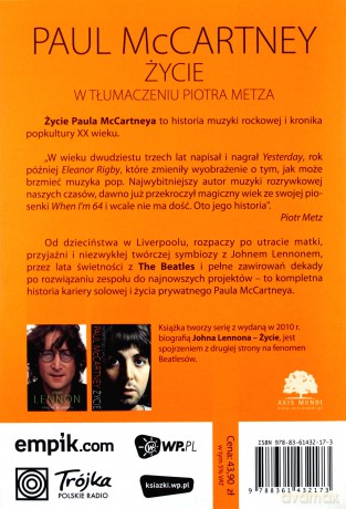 Paul Mccartney Życie - Peter Ames Carlin [KSIĄŻKA]