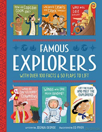 Famous Explorers Lift-the-flap History - Imagine That [KSIĄŻKA]