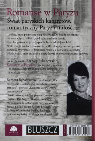 Romanse W Paryżu - Barbara Rybałtowska [KSIĄŻKA]