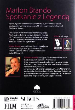 Marlon Brando O Sobie Samym - Lawrence Grobel [KSIĄŻKA]