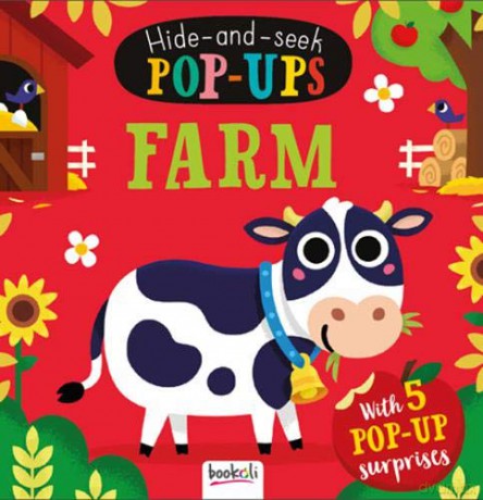 Farm: Hide-and-Seek Pop-Ups - Matthew Scott [KSIĄŻKA]