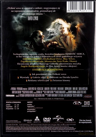 Dzikość serca  [DVD]