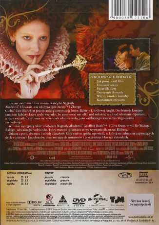 Elizabeth - Złoty Wiek [DVD]