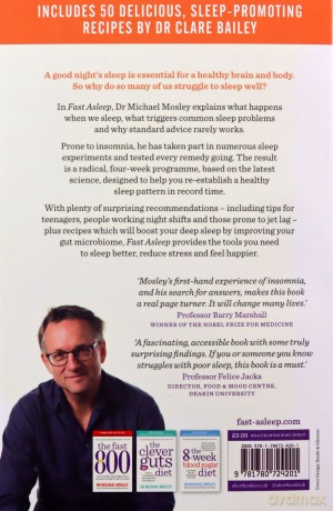 Fast Asleep: How to get a really good night's rest - Dr Michael Mosley [KSIĄŻKA]