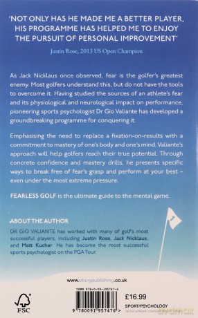 Fearless Golf - Dr. Gio Valiante [KSIĄŻKA]