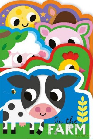 Felt Friends On The Farm shaped board book with felt - Rosie Greening [KSIĄŻKA]