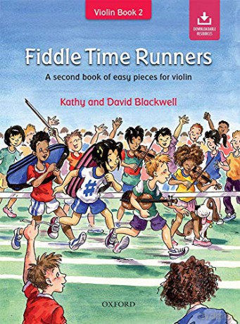 Fiddle Time Runners: A second book of easy pieces for violin - Kathy Blackwell [KSIĄŻKA]