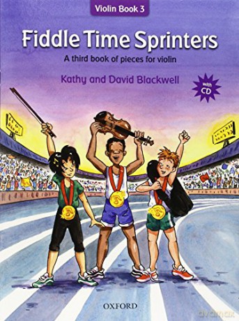 Fiddle Time Sprinters + CD: A third book of pieces for violin - Kathy Blackwell [KSIĄŻKA]