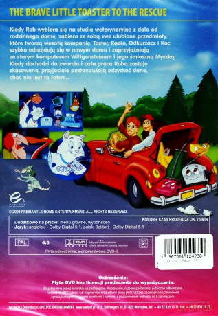 Dzielny Mały Toster Ratuje Przyjaciół [DVD]