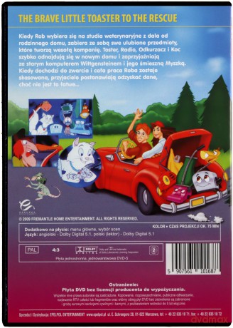Dzielny Mały Toster Ratuje Przyjaciół [DVD]