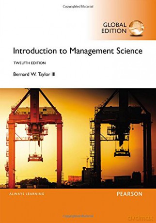Introduction To Management Science, Global Edition - Bernard Taylor [KSIĄŻKA]