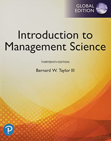 Introduction To Management Science, Global Edition - Bernard Taylor III [KSIĄŻKA]
