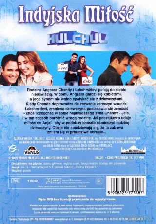 Indyjska Miłość - Hulchul [DVD]