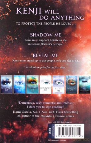 Find Me Shatter Me - Tahereh Mafi [KSIĄŻKA]