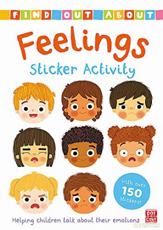 Find Out About: Feelings Sticker Activity: Helping children talk about their emotions - with over 150 stickers! - Pat-a-Cake [KSIĄŻKA]