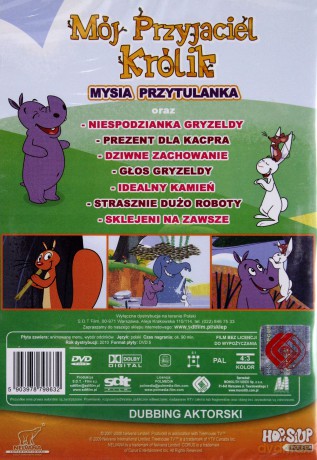 Mój Przyjaciel Królik - Mysia Przytulanka [DVD]