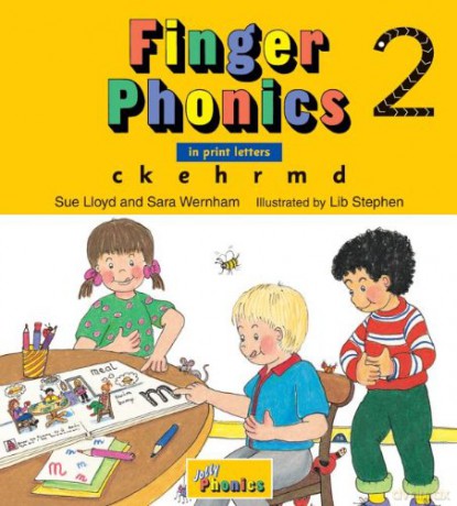 Finger Phonics 2: In Print Letters: 02 - Sara Wernham [KSIĄŻKA]