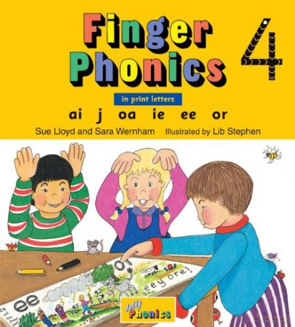 Finger Phonics 4: In Print Letters: 04 - Sue Lloyd [KSIĄŻKA]