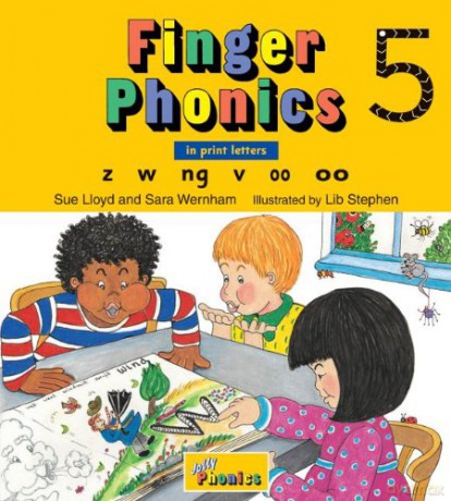 Finger Phonics 5: In Print Letters: 05 - Sue Lloyd [KSIĄŻKA]