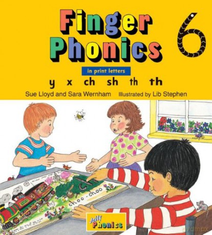 Finger Phonics 6: In Print Letters: 06 - Sue Lloyd [KSIĄŻKA]
