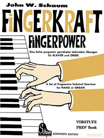 Fingerkraft Vorstufe Fingerpower Prep Book [KSIĄŻKA]