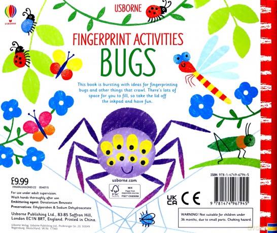 Fingerprint Activities Bugs: 1 - Fiona Watt [KSIĄŻKA]