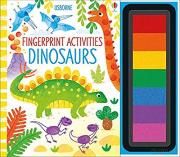 Fingerprint Activities Dinosaurs: 1 - Fiona Watt [KSIĄŻKA]