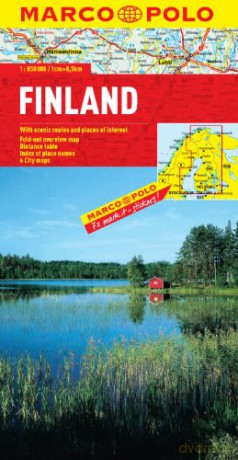 Finland Marco Polo Map Marco Polo Maps - Marco Polo [KSIĄŻKA]