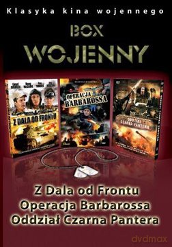 Klasyka Kina Wojennego: Z dala od frontu / Operacja Barbarossa / Oddział czarna Pantera [BOX] [3DVD]
