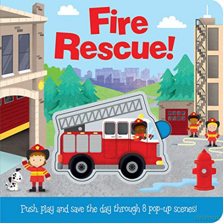 Fire Rescue! Push and Play - Imagine That [KSIĄŻKA]