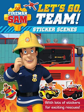 Fireman Sam: Let's Go, Team! Sticker Scenes - Farshore [KSIĄŻKA]