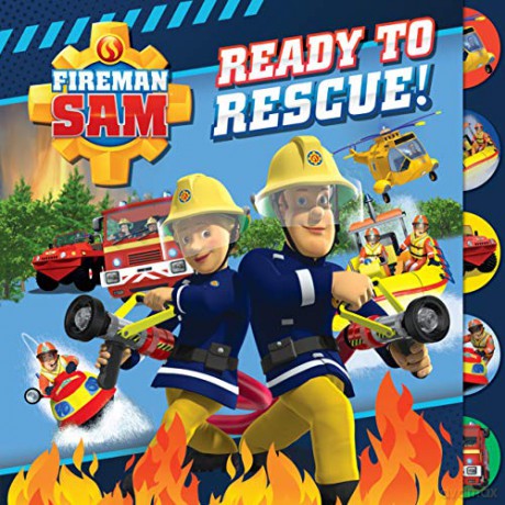 Fireman Sam: Ready to Rescue Tabbed Board - Farshore [KSIĄŻKA]
