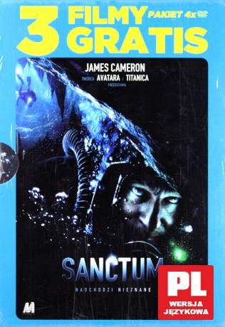 Sanctum + 3 FILMY GRATIS [BOX] [4DVD]
