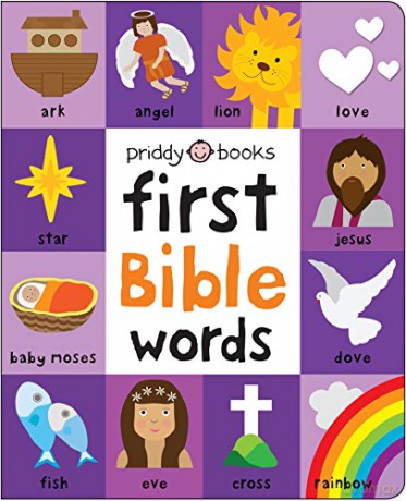 First 100 Bible Words First 100 Soft To Touch - Roger Priddy [KSIĄŻKA]