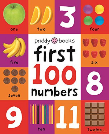 First 100 Numbers UK Edition First 100 Soft to Touch Board Books First 100 Board Book - Roger Priddy [KSIĄŻKA]