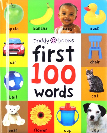 First 100 Words UK Edition Soft to Touch Board Books First 100 Soft To Touch - Roger Priddy [KSIĄŻKA]