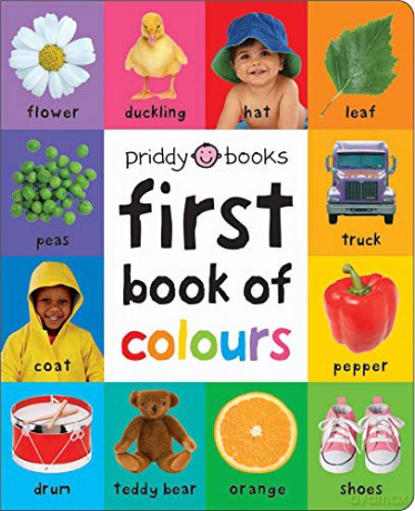 First Book of Colours First 100 Soft to Touch - Roger Priddy [KSIĄŻKA]