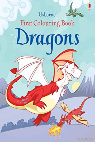 First Colouring Book Dragons First Colouring Books - Jessica Greenwell [KSIĄŻKA]